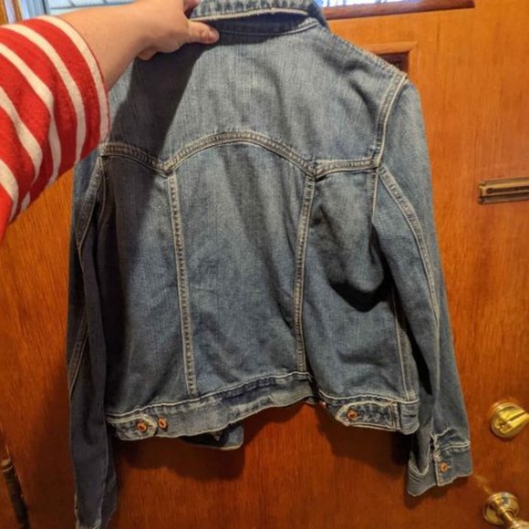 gap jean jacket women size large - Picture 3 of 3